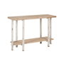 Ixia Consola Natural-Blanco Madera de Abeto 120 x 40 x 80 cm