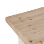 Ixia Consola Natural-Blanco Madera de Abeto 120 x 40 x 80 cm