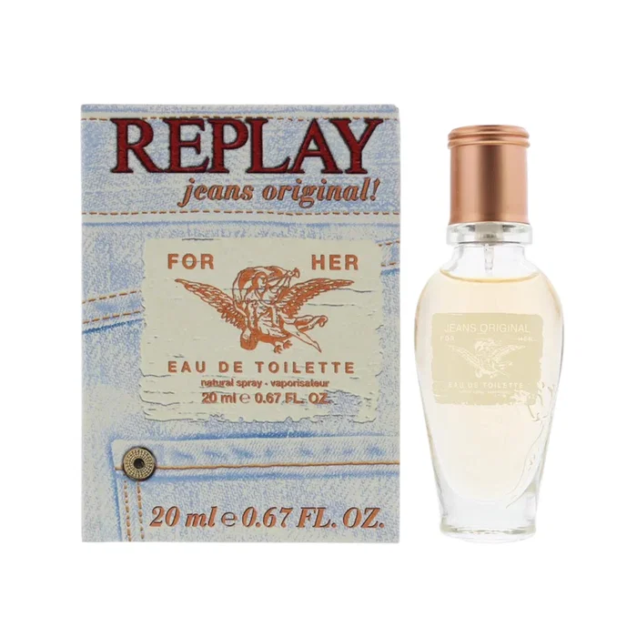 Replay Jeans Original Agua de Tocador para Mujeres 20 ml