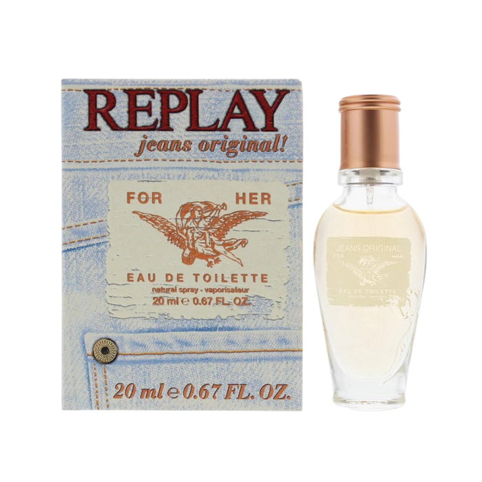 Replay Jeans Original Agua de Tocador para Mujeres 20 ml