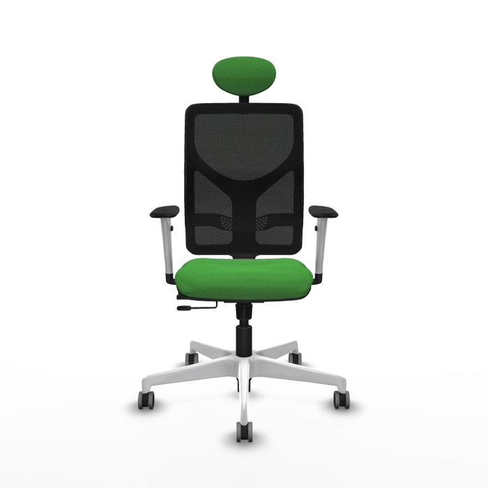 PIQUERAS Y CRESPO Silla de oficina Motilla Verde con mecanismo Sincro/Traslack PIQUERAS Y CRESPO Silla de oficina Motilla Verde con mecanismo Sincro/Traslack