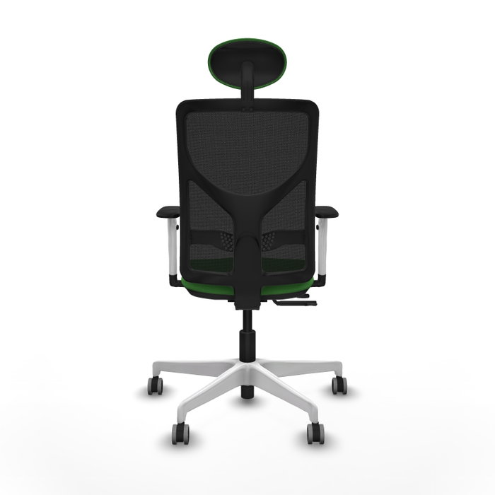 PIQUERAS Y CRESPO Silla de oficina Motilla Verde con mecanismo Sincro/Traslack PIQUERAS Y CRESPO Silla de oficina Motilla Verde con mecanismo Sincro/Traslack
