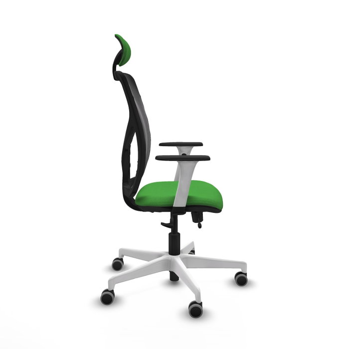 PIQUERAS Y CRESPO Silla de oficina Motilla Verde con mecanismo Sincro/Traslack PIQUERAS Y CRESPO Silla de oficina Motilla Verde con mecanismo Sincro/Traslack