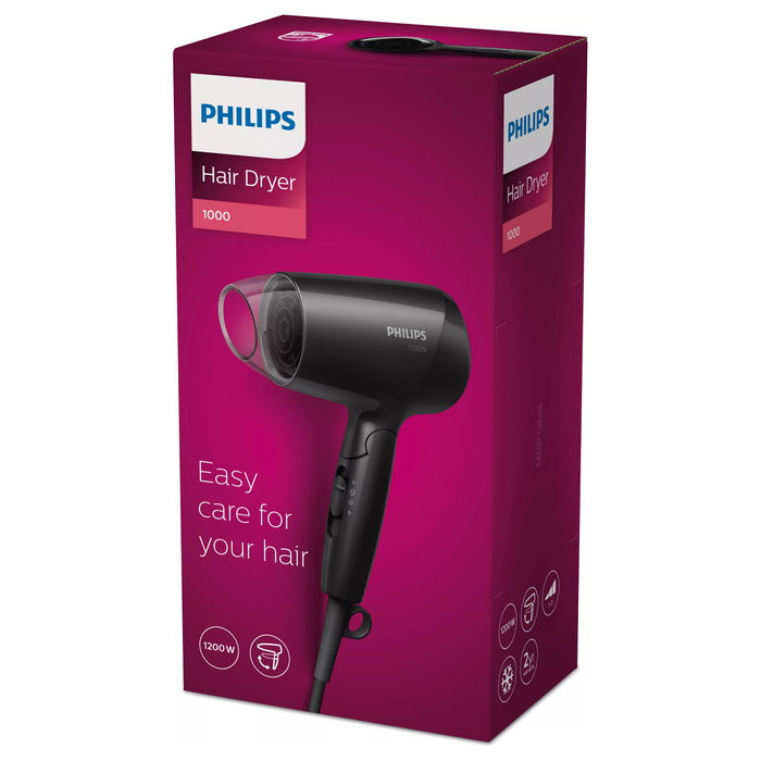 Philips Secador BHC010 Negro 1200W 220V Philips Secador BHC010 Negro 1200W 220V