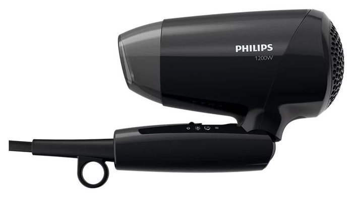 Secador de Pelo Philips Secador compacto de 1200 W 1200W Negro 1200 W