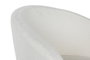 DKD Home Decor Silla Teddy Blanco