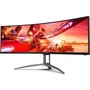 AOC Agon AG493UCX2 Monitor Gaming Ultrapanorámico Curvo 48.8" Dual QHD 1ms 165Hz VA