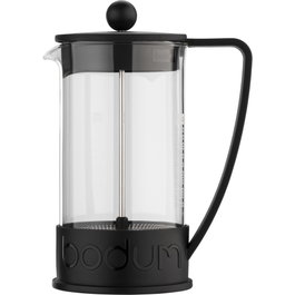 Bodum Cafetera de prensa francesa BRAZIL 1 litro, Negro
