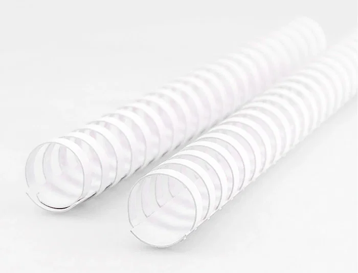 Q-connect Canutillo Redondo 22 mm Plástico Blanco Capacidad 200 Hojas Caja 50 Unidades