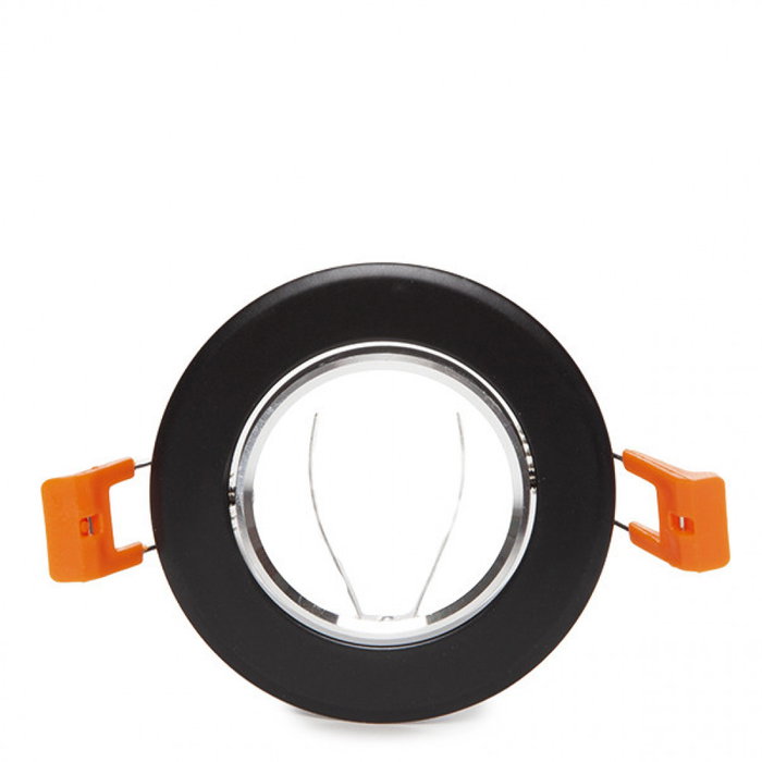 Downlight Circular GU10 Ø84Mm - Negro Downlight Circular GU10 Ø84Mm - Negro