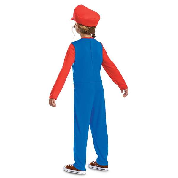 Jakks Pacific Disfraz Super Mario Elevated Fancy Dress Talla XS (3-4 Años)