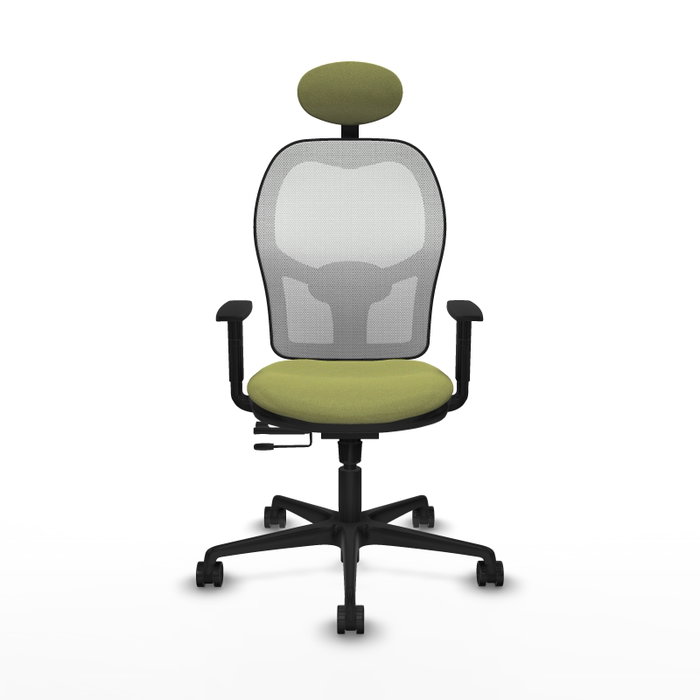 PIQUERAS Y CRESPO Silla de oficina Jorquera Verde oliva y Blanco PIQUERAS Y CRESPO Silla de oficina Jorquera Verde oliva y Blanco