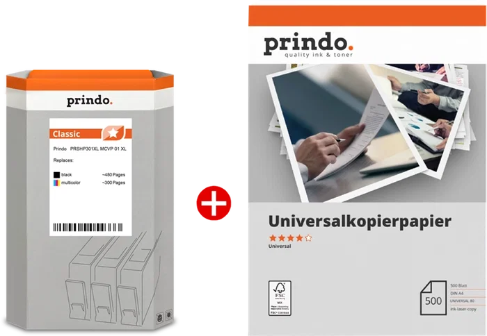 Prindo Classix XL Value Pack negro, varios colores y blanco Prindo Classix XL Value Pack negro, varios colores y blanco