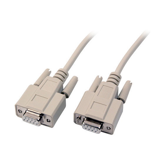 EFB Elektronik Cable serie EK152.5, 2x DSub 9 Hembra, 5m, Beige EFB Elektronik Cable serie EK152.5, 2x DSub 9 Hembra, 5m, Beige