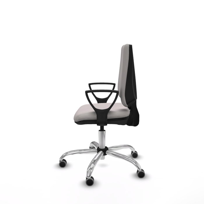PIQUERAS Y CRESPO Silla de oficina Elche Blanca con Brazos Fijos PIQUERAS Y CRESPO Silla de oficina Elche Blanca con Brazos Fijos