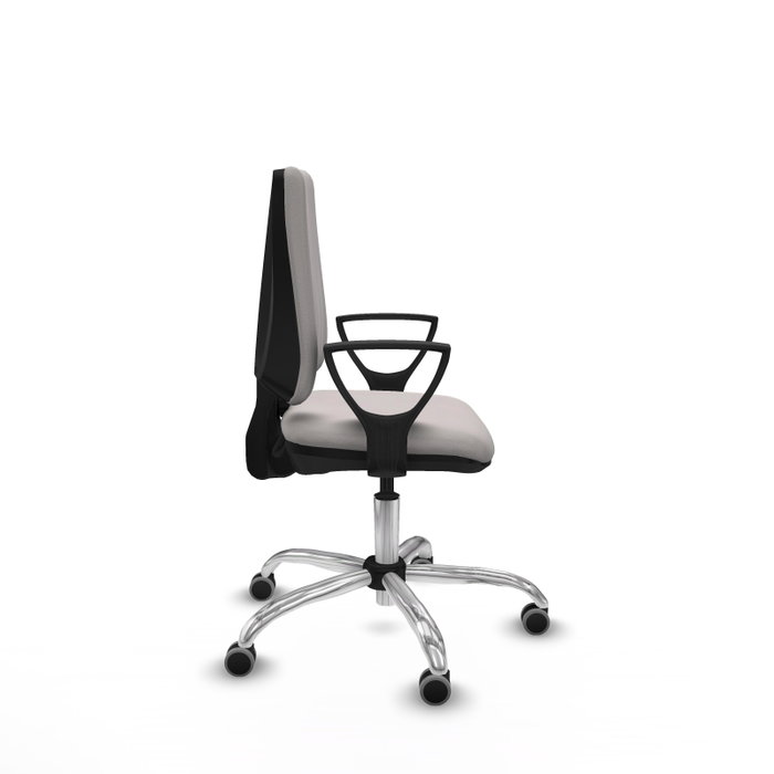 PIQUERAS Y CRESPO Silla de oficina Elche Blanca con Brazos Fijos PIQUERAS Y CRESPO Silla de oficina Elche Blanca con Brazos Fijos