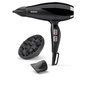 Babyliss 6716DE Secador de Pelo Air Power Pro 2300W con Tecnología Iónica, Boquilla y Difusor, Flujo de Aire 122 km/h, Hecho en Italia