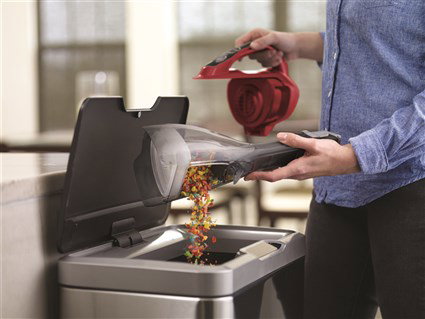 Black+Decker DVA-315-J Recogetodo Ciclónico Inalámbrico con Batería de Litio