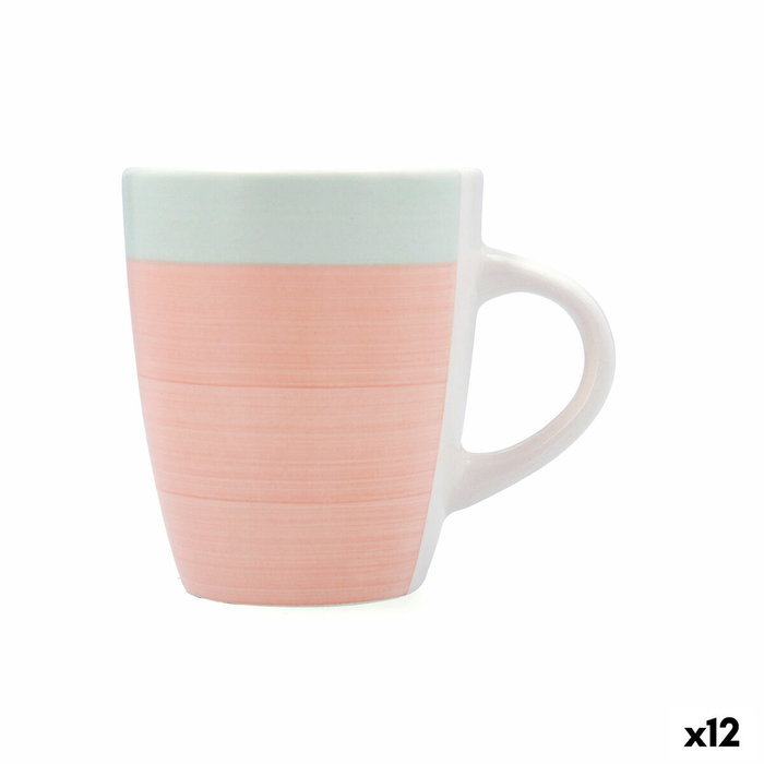 Quid Mug Cerámico Kaleido Verde 33 cL (12 Unidades) inevitable