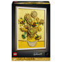 LEGO 31215 Art Vincent van Gogh - Sonnenblumen, Juego de construcción 2615 piezas, 18 años