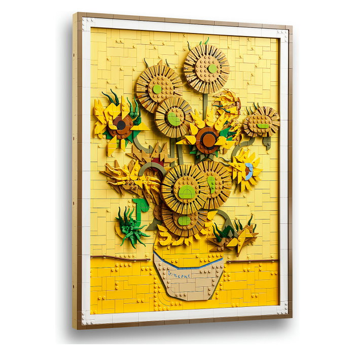LEGO 31215 Art Vincent van Gogh - Sonnenblumen, Juego de construcción 2615 piezas, 18 años