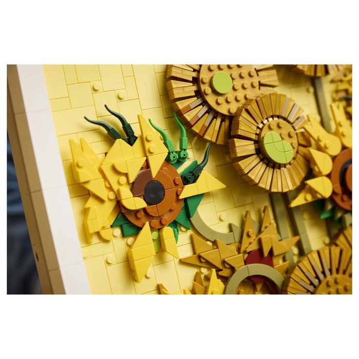 LEGO 31215 Art Vincent van Gogh - Sonnenblumen, Juego de construcción 2615 piezas, 18 años