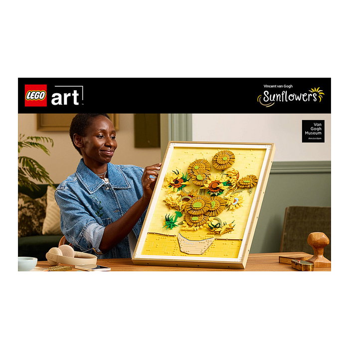 LEGO 31215 Art Vincent van Gogh - Sonnenblumen, Juego de construcción 2615 piezas, 18 años