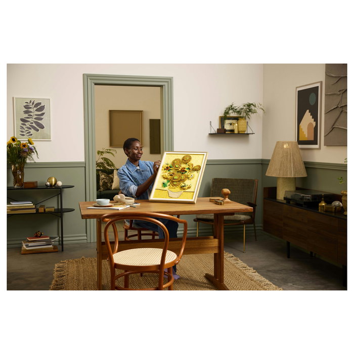 LEGO 31215 Art Vincent van Gogh - Sonnenblumen, Juego de construcción 2615 piezas, 18 años