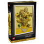 LEGO 31215 Art Vincent van Gogh - Sonnenblumen, Juego de construcción 2615 piezas, 18 años