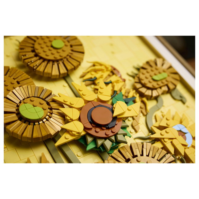 LEGO 31215 Art Vincent van Gogh - Sonnenblumen, Juego de construcción 2615 piezas, 18 años