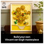 LEGO 31215 Art Vincent van Gogh - Sonnenblumen, Juego de construcción 2615 piezas, 18 años