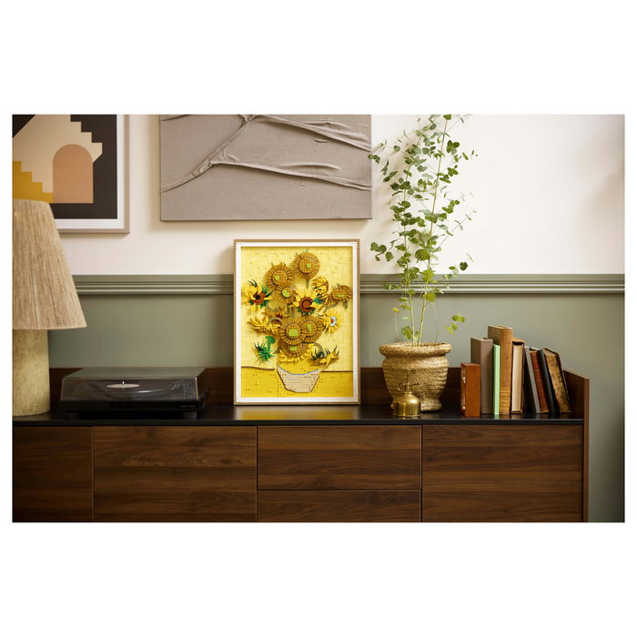 LEGO 31215 Art Vincent van Gogh - Sonnenblumen, Juego de construcción 2615 piezas, 18 años