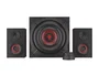 Genesis Helium 610BT 60W RMS 2.1 Bluetooth Negro, Rojo
