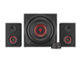 GENESIS Helium 610BT Conjunto de Altavoces 2.1 Bluetooth 60W PC/Portátil Negro, Rojo