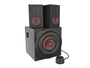 GENESIS Helium 610BT Conjunto de Altavoces 2.1 Bluetooth 60W PC/Portátil Negro, Rojo