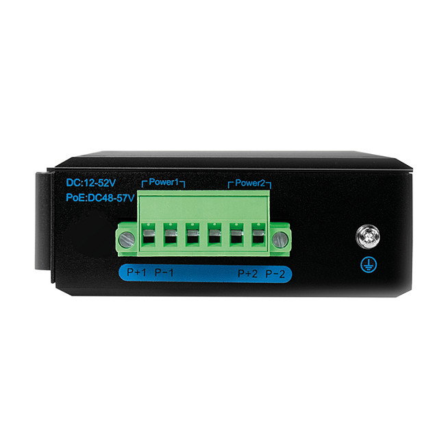 LogiLink Industrial Gigabit Ethernet Switch, 4-Port 1000 Mbps + 1 port SFP