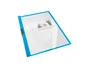 Esselte Carpeta Clipfiles con Pinza Lateral Azul DIN A4