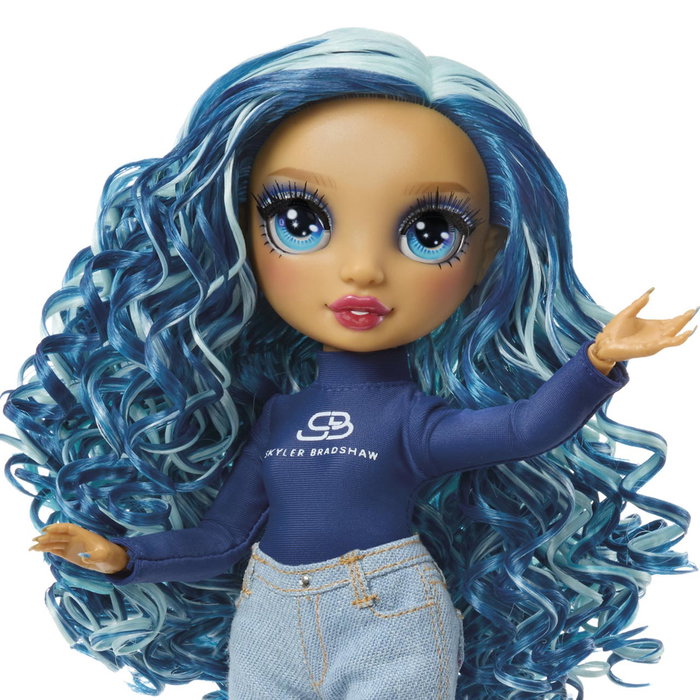 MGA Muñeca Rainbow High Style Icons - Skyler 431619, Muñeca de Moda con Ropa y Accesorios Extra, Juguete para Coleccionar para Niños +4 Años