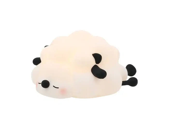 Wondee Lámpara de Iluminación de Noche Sheep Black
