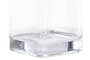 DKD Home Decor Jarrón de Cristal Transparente 10,5x10,5x40 cm
