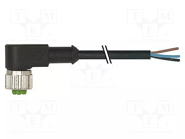 MURRELEKTRONIK Cable para sensores M12 hembra angular 5m 4A MURRELEKTRONIK Cable para sensores M12 hembra angular 5m 4A