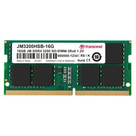 Transcend JetRam JM3200HSB-16G 16GB DDR4 3200MHz SO-DIMM