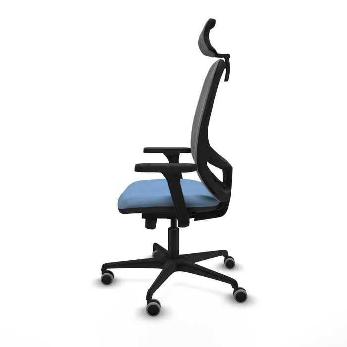 PIQUERAS Y CRESPO Silla de oficina Cilanco Azul cielo y Gris PIQUERAS Y CRESPO Silla de oficina Cilanco Azul cielo y Gris