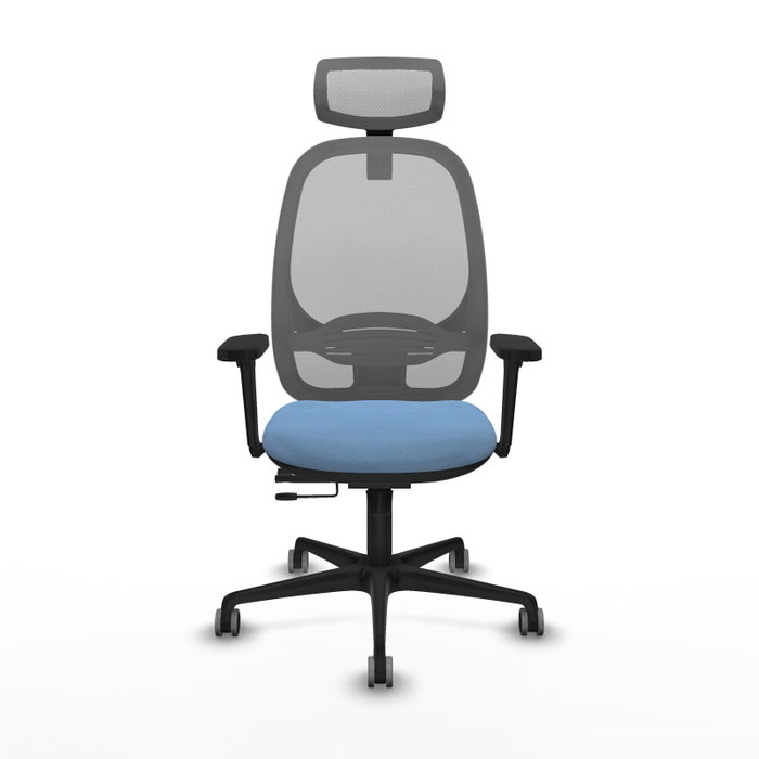 PIQUERAS Y CRESPO Silla de oficina Cilanco Azul cielo y Gris PIQUERAS Y CRESPO Silla de oficina Cilanco Azul cielo y Gris