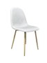 DKD Home Decor Silla de Poliéster y Hierro Símil Madera