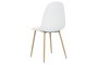 DKD Home Decor Silla de Poliéster y Hierro Símil Madera