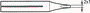 JBC TOOLS Punta de soldadura tipo destornillador 2x1mm