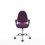 PIQUERAS Y CRESPO Silla de oficina Aýna Morado