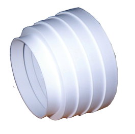 Reducción de PVC Blanco para Campana Ø=100,120,125