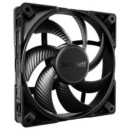 be quiet! SILENT WINGS PRO 4 PWM Ventilador de PC de 140mm Negro | 2400 RPM, 165.5 m3/h, 36.8 dB, FDB | Incluye Tornillos